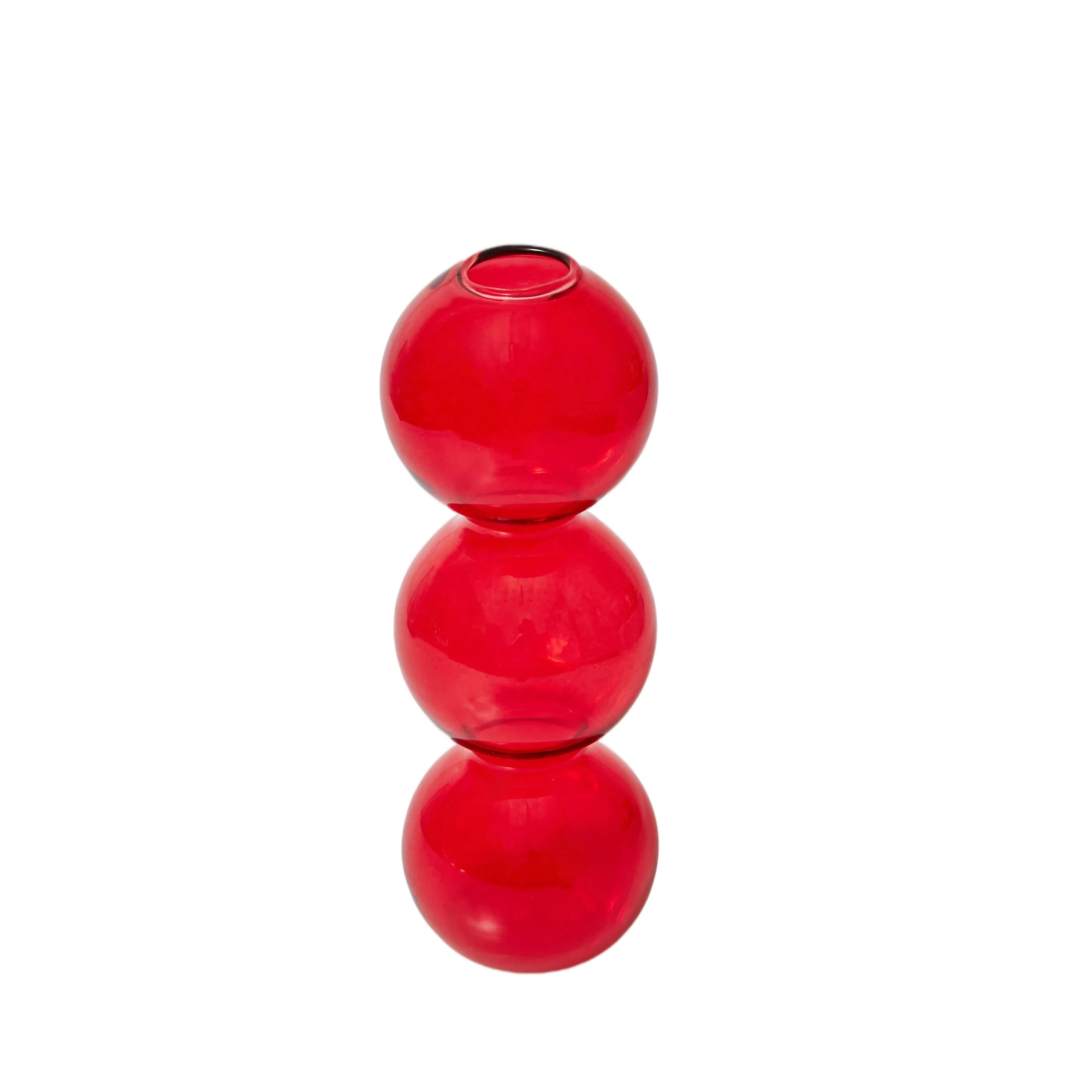 HULIANFU Nordic Creative Glass Bubble Vase Flower Arrangement Spherical Art Flower Ornaments Vases Decoration Home Birthday Gift - Deanwangkt