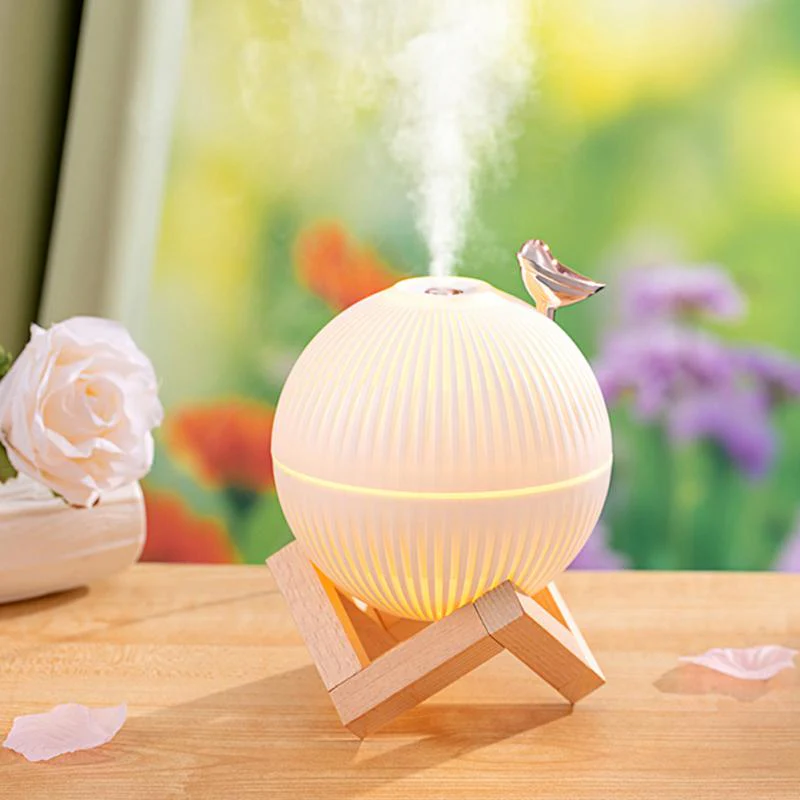 HULIANFU Ultrasonic Mini Air Humidifier 330ML  Essential Oil Diffuser For Home Car USB Fogger Mist Maker With LED Night Lamp - Deanwangkt