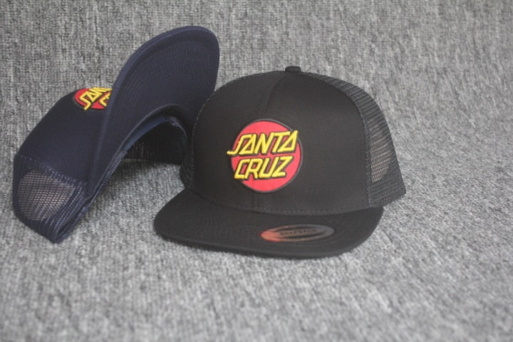 HULIANFU Santa cruz Baseball Caps for men Sun Hat women  Independent Peaked Hip hop Flip Skateboard Snapback Adjustable Casual Outdoor - Deanwangkt