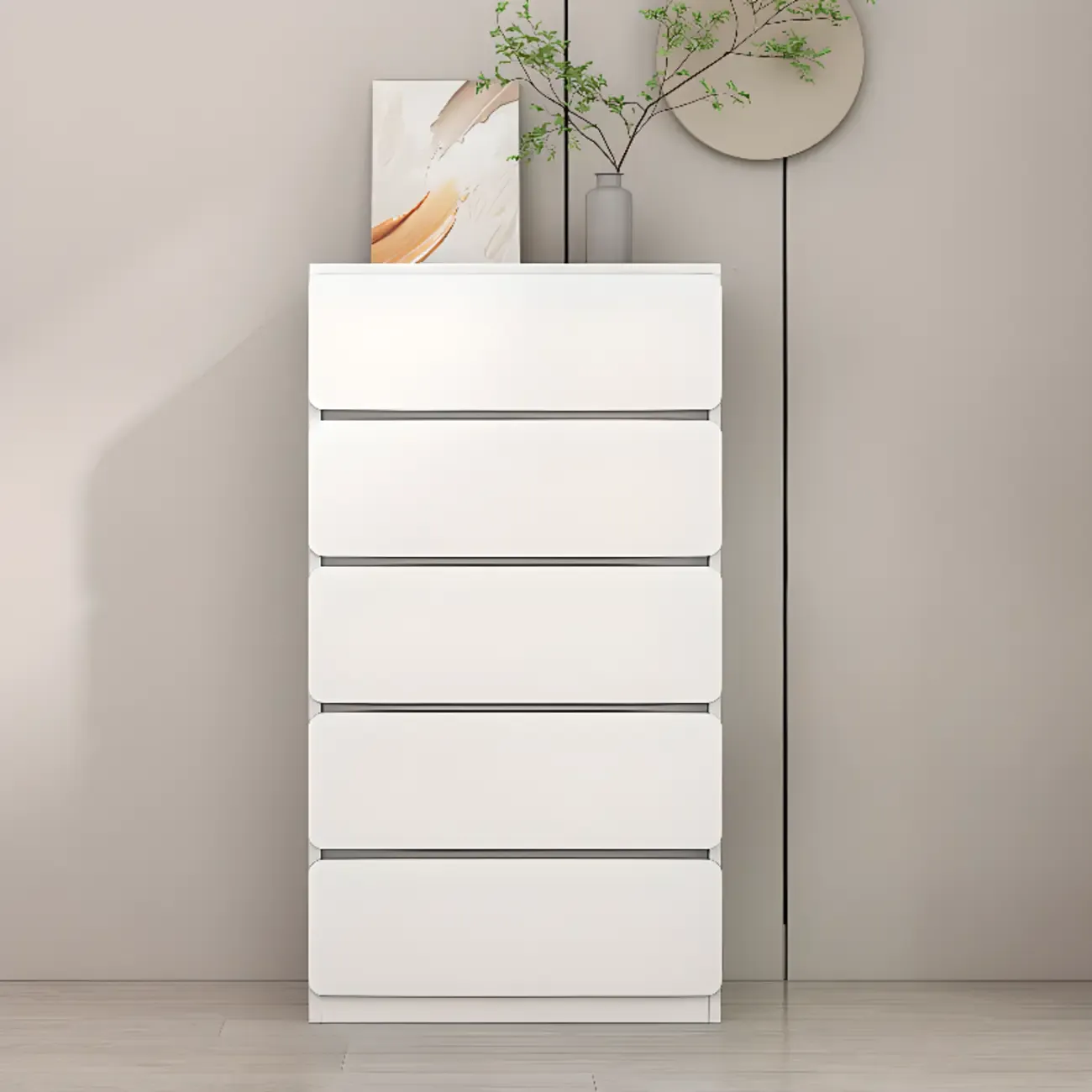 Artistic Rectangle Accent Chests with Free Standing Design