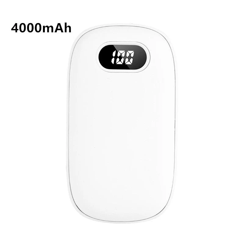 HULIANFU Portable USB Heater Rechargeable Electric Hand Warmer In Winter Double-Sided Heating Mini Mobile Power Supply Handwarmer 2 In 1 - Deanwangkt