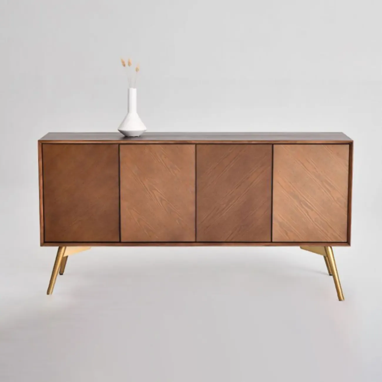 Modern Wood Sideboard Buffet Cabinet