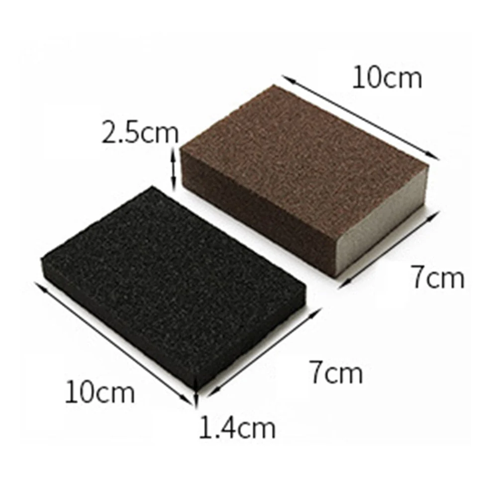 HULIANFU Kitchen Bathroom Clean Sponge Silicon Carbide Sponge Cleaning Brush Emery Rust Removing Cleaning Tools limpieza hogar - Deanwangkt