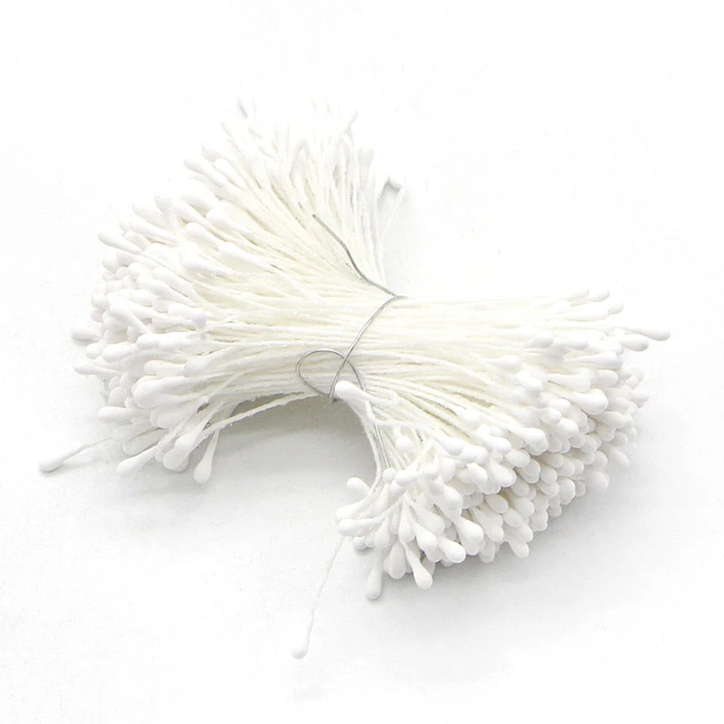 HULIANFU 2026  Lucia Crafts 144/420/600/1000pcs /Lot  Flowers Stamen 2mm  DIY Artificial Flowers  Wreath For Wedding Party Home Decor  D0401 - Deanwangkt