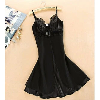 1Pc New Sale Women's Lace Lingerie Nightgown Babydoll Strap Sleepwear Sleepshirts - Deanwangkt