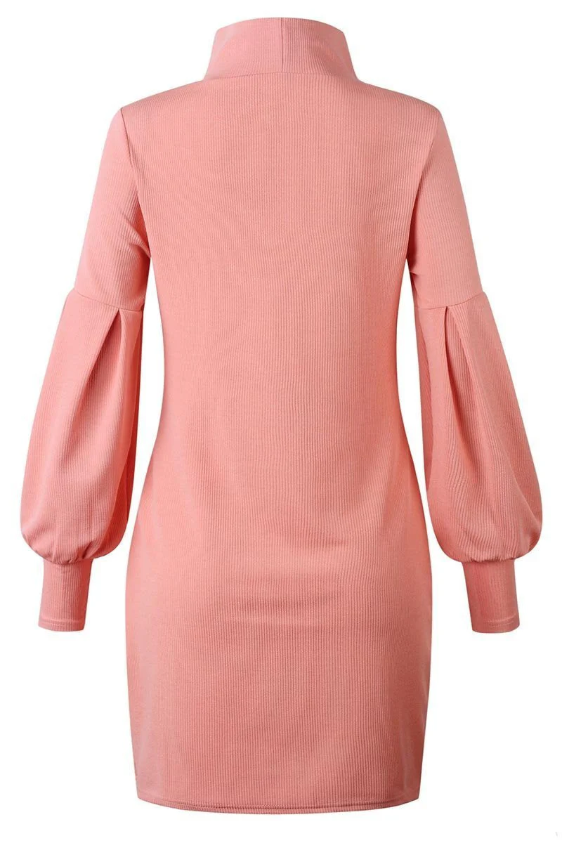 hulianfu hulianfu O Neck Autumn Sexy Dress(3 Colors) - Deanwangkt