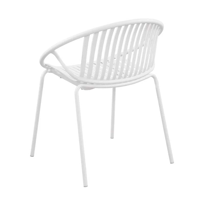 Patio Dining Chairs Stackable Chairs with Breathable Design