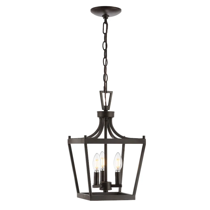 SAFAVIEH Lighting Soka 3-light Pendant - 10 x10 x21-93  - 10Wx10Dx93H