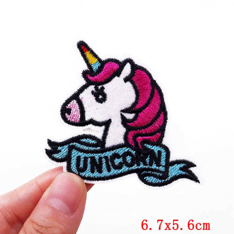 HULIANFU Mushroom Applique Embroidered Patches On Kids Clothes DIY Iron On Patches Cartoon Patches For Clothing Stickers Animal Badges - Deanwangkt