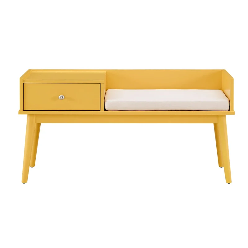 Niklas 1-drawer Cushioned Entryway Bench iNSPIRE Q Modern
