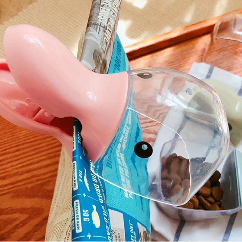 HULIANFU Pet Food Spoon for Cat Dog Bowls Multi-Function Bowl for Cats/Puppies/Small Dogs Scoop for Cat Food Dog Food Water Bowl Fountain - Deanwangkt