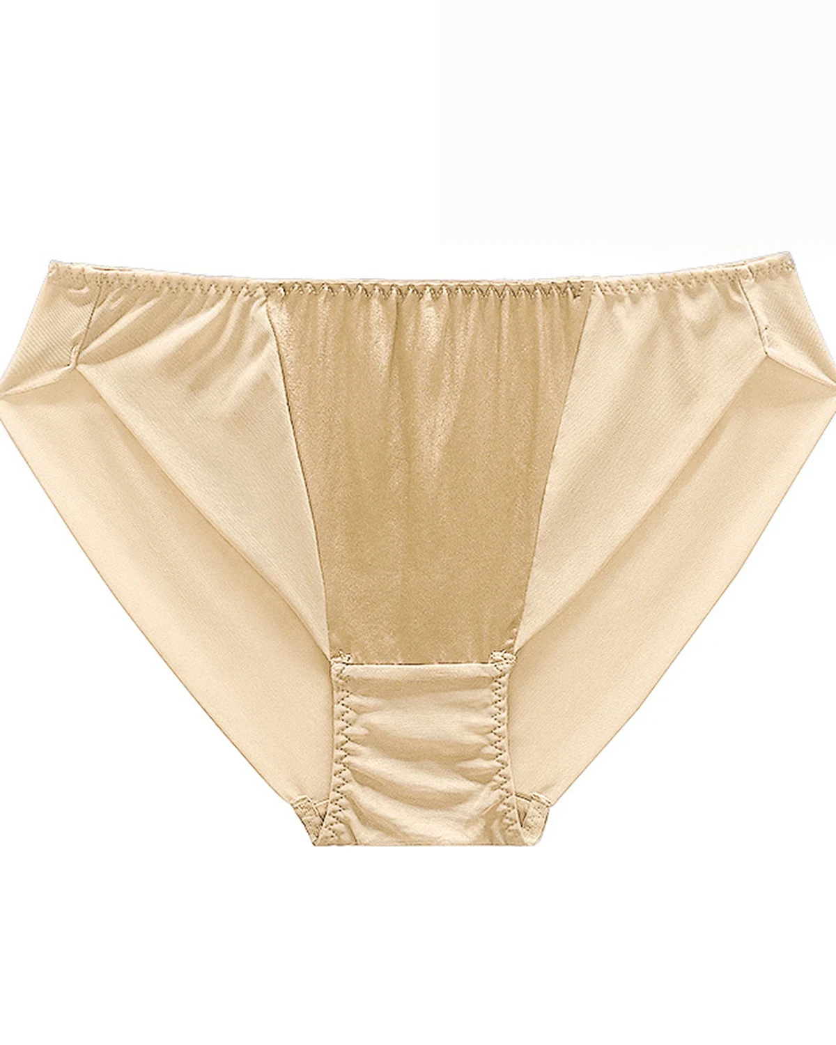 Luxurious Elegant Classic Mesh Mulberry Silk and Silk Blend Women's Panties, Sexy Semi-Sheer Triangle Briefs