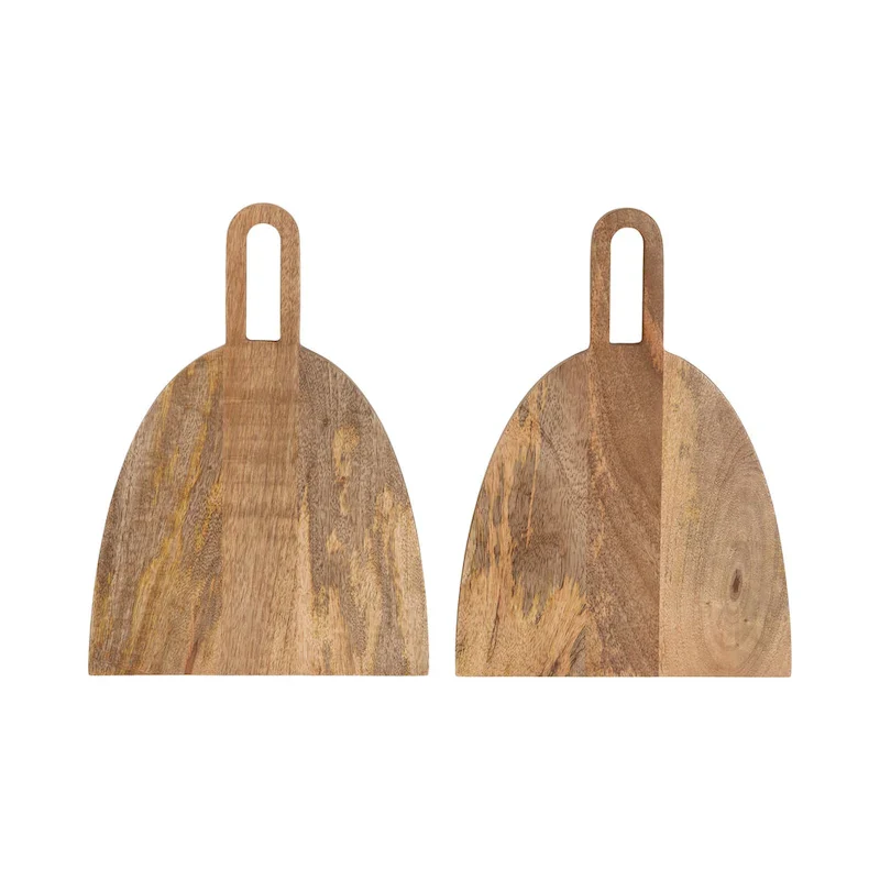 Kate and Laurel Staven 2 Piece Wood Serving Board Set