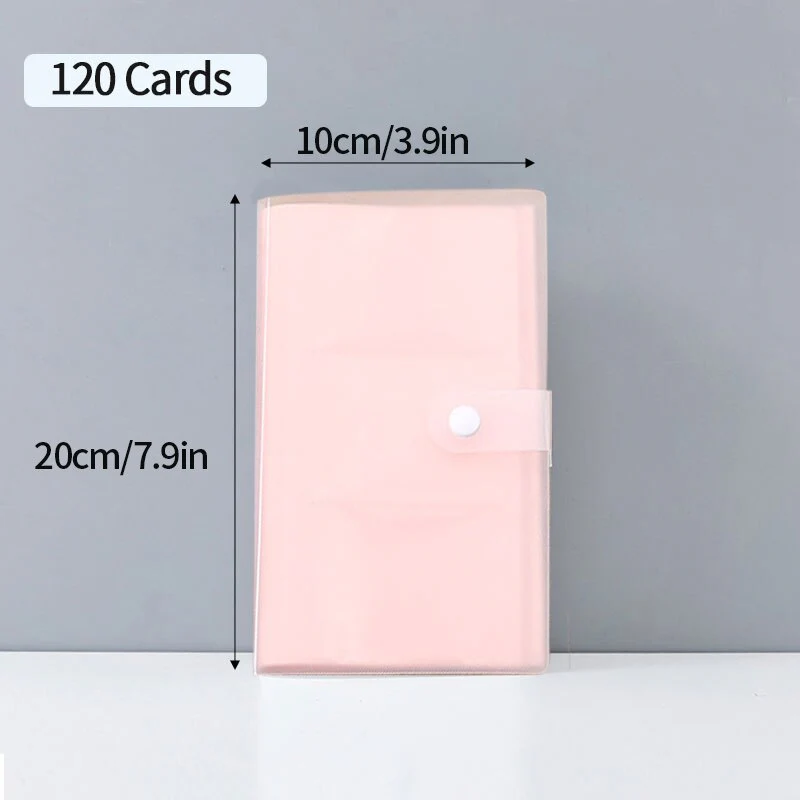 HULIANFU Photocard Holder Collection Album Idol Chasing Star Binder Photocards Collection Book Large-capacity Ticket Card Book Card Bag - Deanwangkt