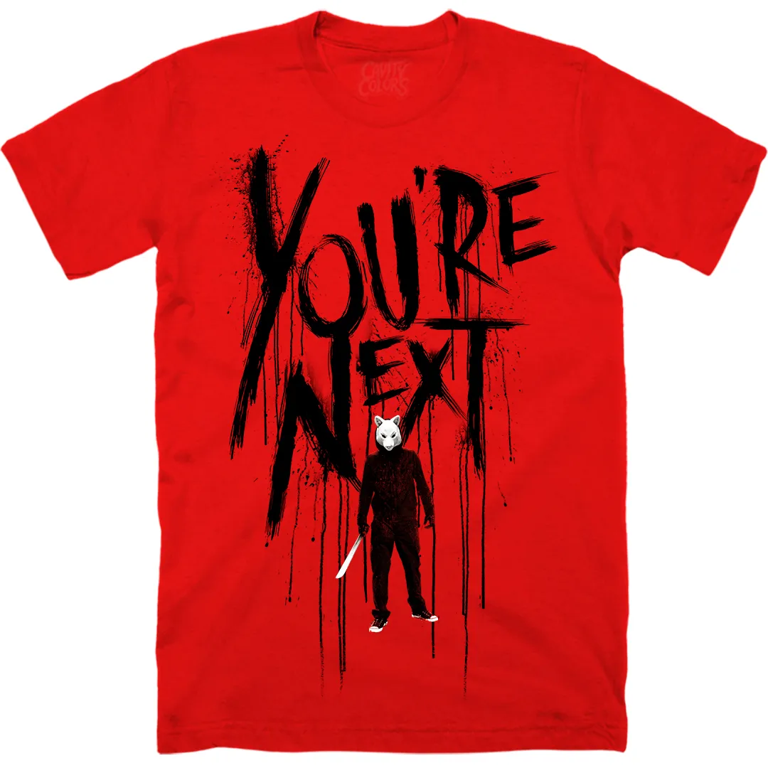 YOU'RE NEXT: THE HUNT - T-SHIRT (BLOOD RED)