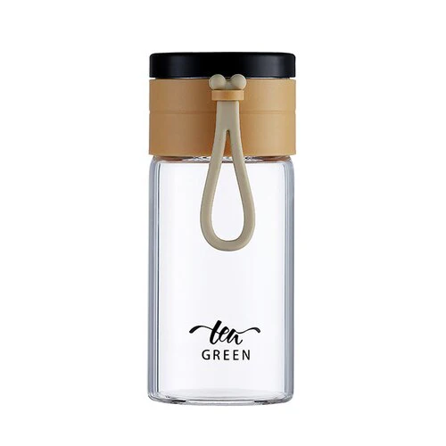 HULIANFU Portable and Simple Office Cup Juice Cup Cold Drink Glass Travel Wine Glass Double Wall Wine Glass Creative Caneca Home Eg50bl - Deanwangkt