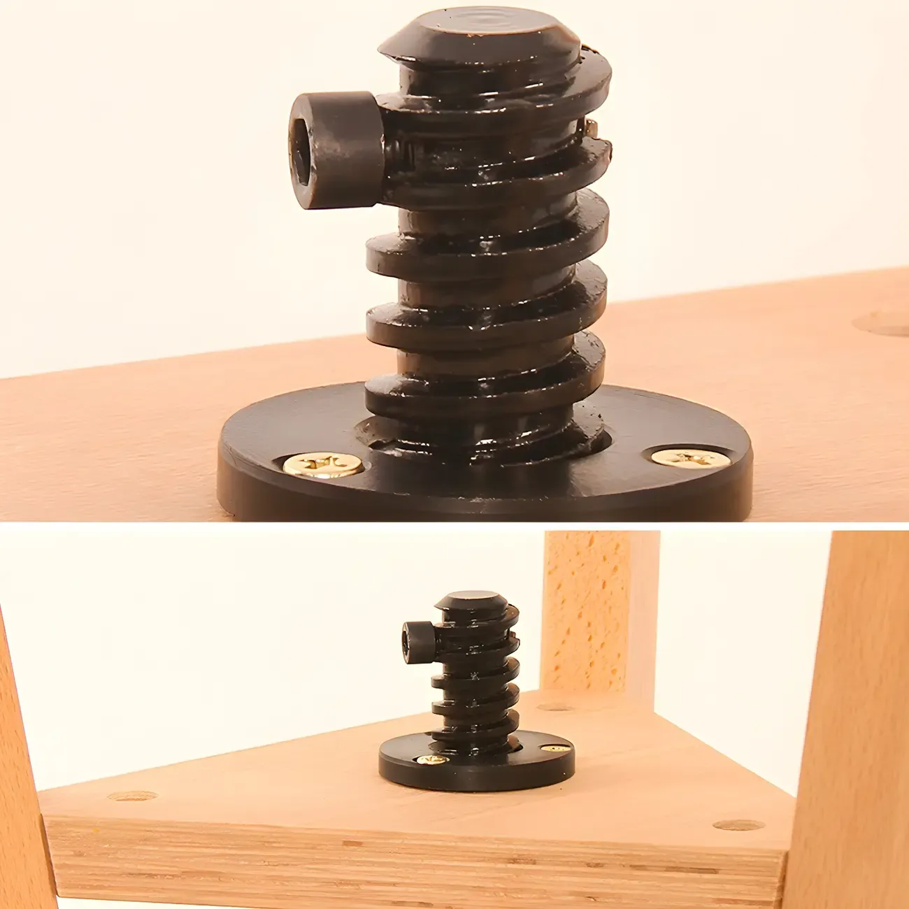 Counter Swivel Wood Modern Bar Stools