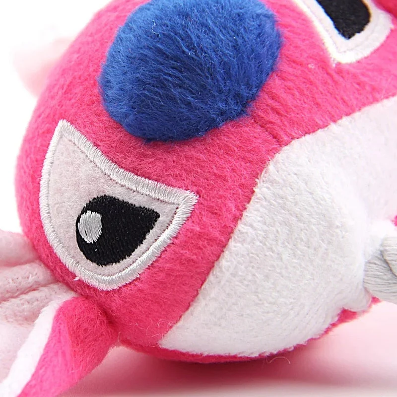HULIANFU Plush Cartoon Cute Puppy Dog Rope Knot Toy Pet Dog Chew Squeak Toys for Small Dogs Teeth Grinding Pet Products Dog Accessories - Deanwangkt
