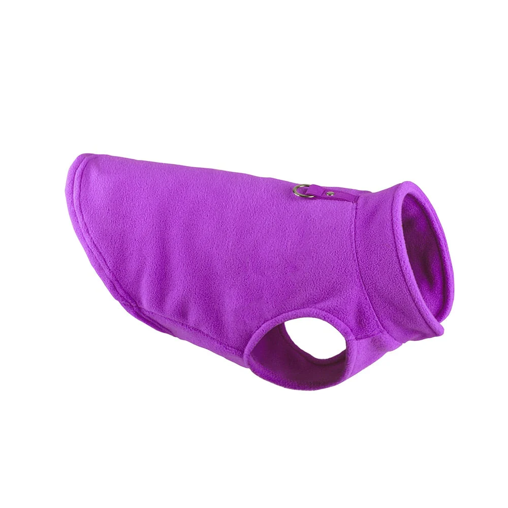 HULIANFU Winter Fleece Pet Dog Clothes Puppy Clothing French Bulldog Coat Pug Costumes Jacket For Small Dogs Chihuahua Vest Yorkie Kitten - Deanwangkt