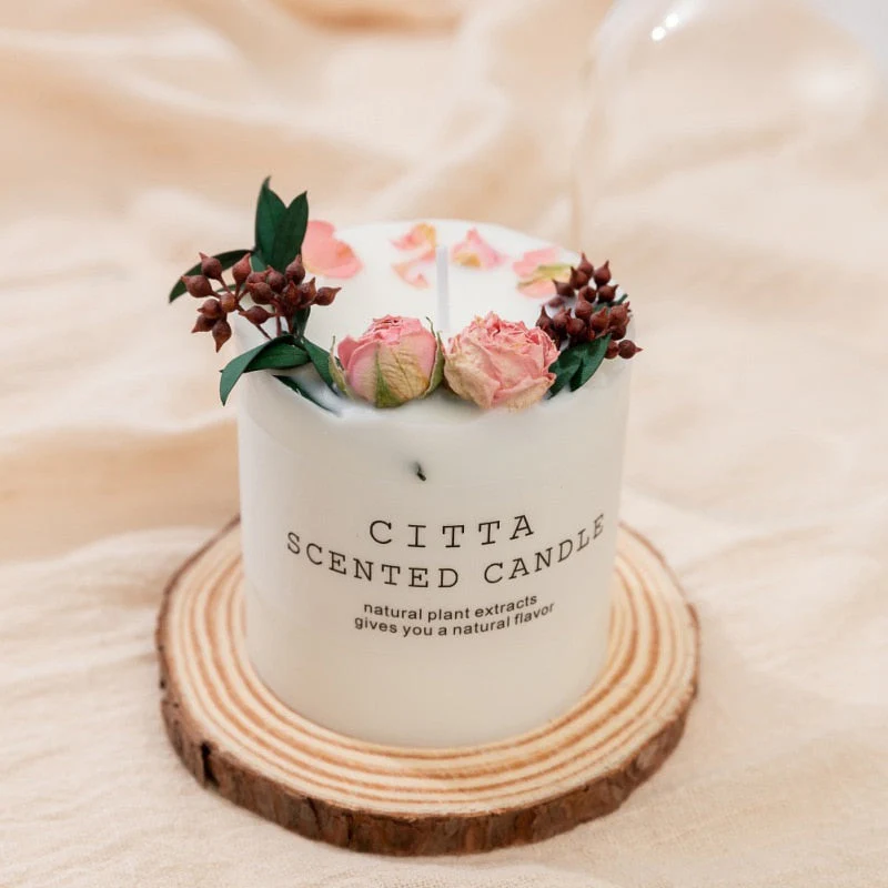 HULIANFU Soy Wax Fragrance Candles Romantic Pillar Candle Wedding Birthday Christmas Decoration Home Furnishing Scented Candle Hot Sale - Deanwangkt
