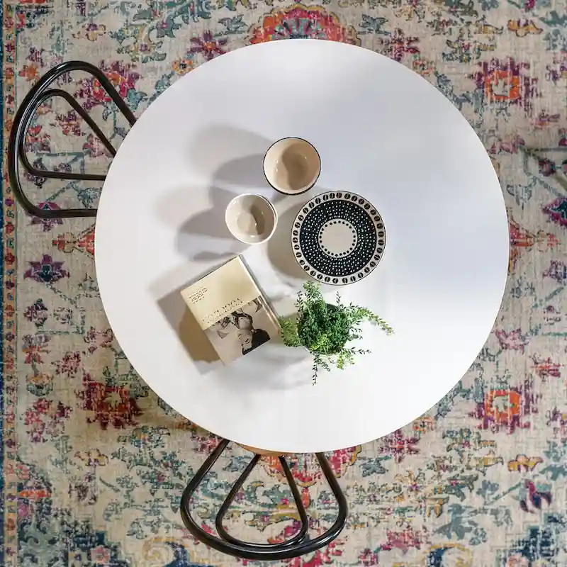 41.25 x 41.25 Flower Round Dining Table