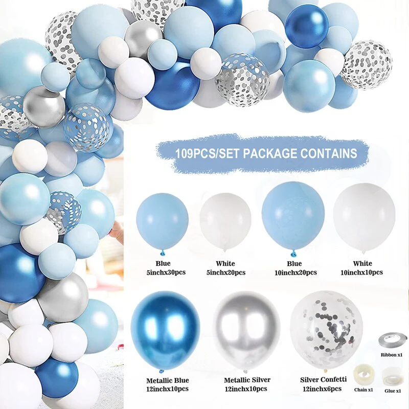HULIANFU QIFU Macaron Balloons Garland Latex Ballons Arch Happy Birthday Party Decor Kids Adult Wedding Baloon Chain Baby Shower Balon - Deanwangkt