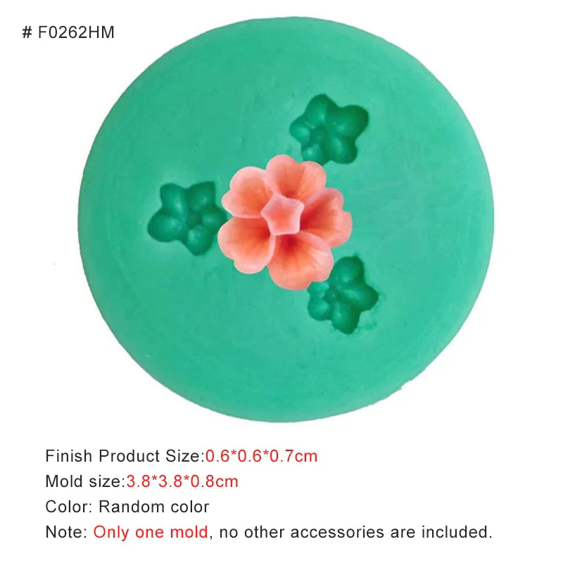 HULIANFU New Mini Flowers Series Silicone Mold DIY Handmade Fondant Cake Baking Chocolate Sugar Cake Tool Resin Polymer Clay Making Mould - Deanwangkt