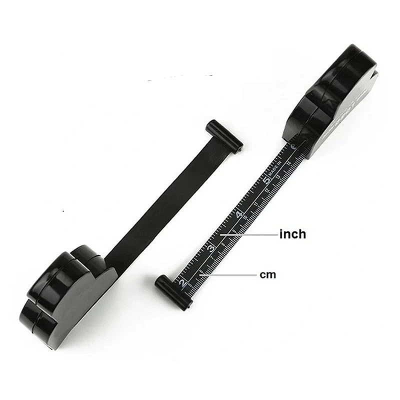 HULIANFU Self-tightening Body Measuring Ruler Sewing Tailor 150cm/60 Inch Sewing Tailor Body Measuring Measure Ruler Dressmaking - Deanwangkt