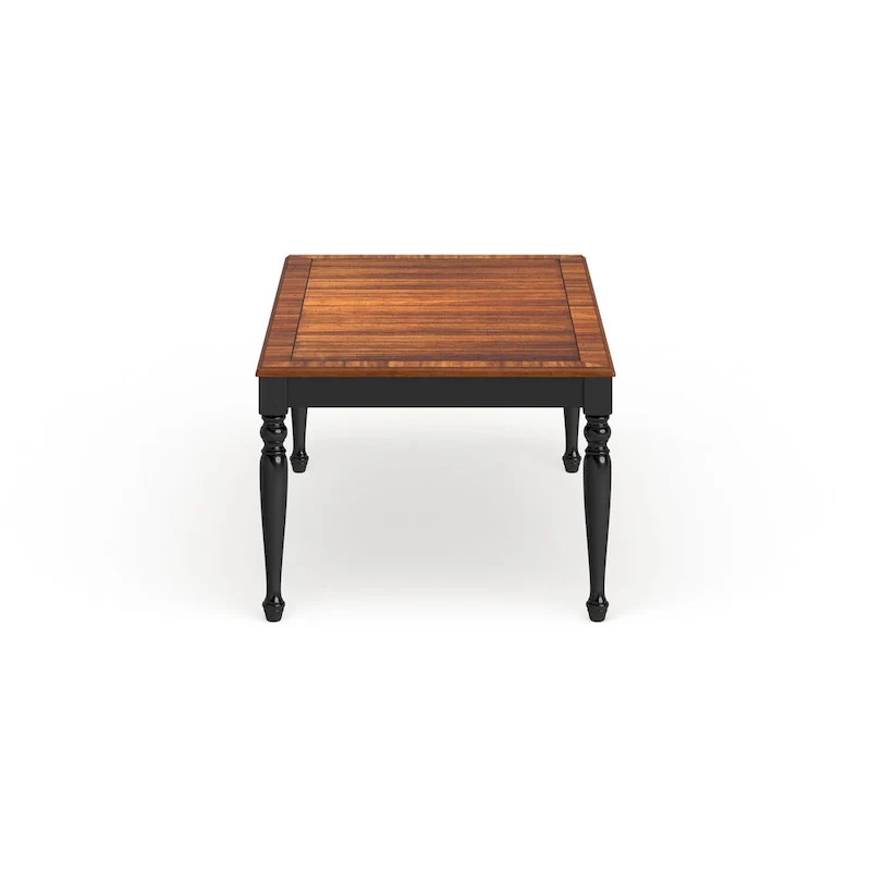 Levole Two-tone 78-inch Expandable Dining Table