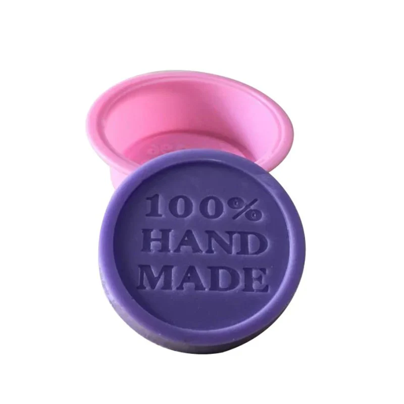 HULIANFU Multifunctional Soap Molds For Soap Making Silicone Soap Mold Circle Cupcake Baking Pan Molds DIY Handmake Making Soap Supplies - Deanwangkt
