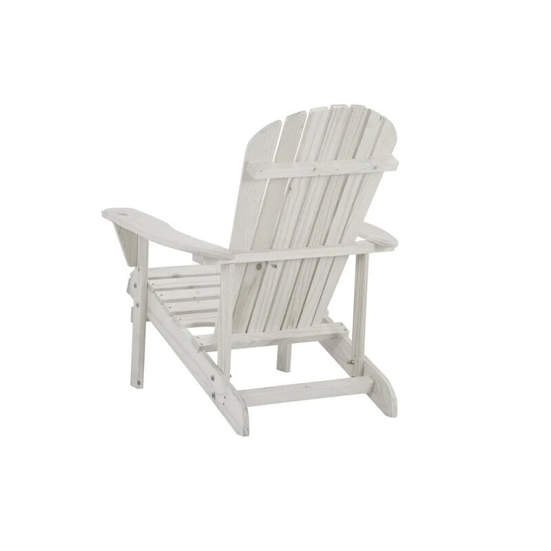 Earth Collection Adirondack Chair and Ottoman Set