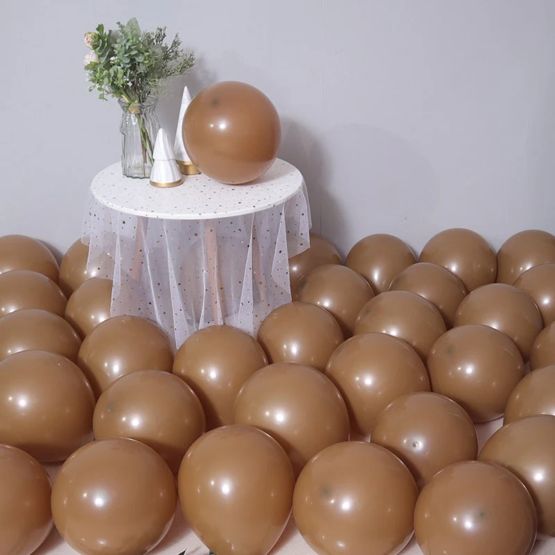 HULIANFU Latex Balloons 10 inch Large Helium Party Balloons for Wedding Birthday Party Supplies Ceremony Decorations 30/50/100 pcs - Deanwangkt