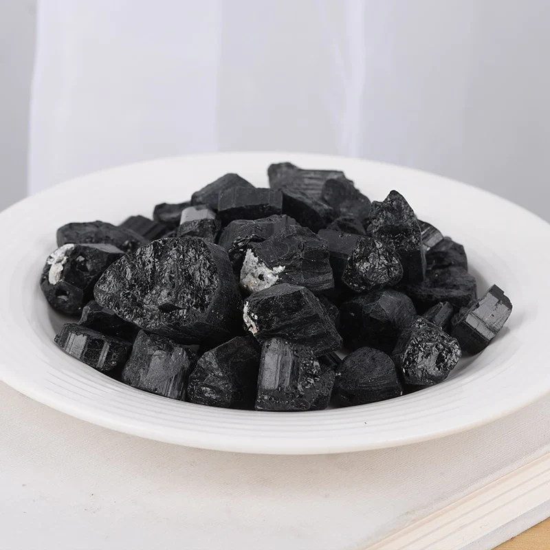 HULIANFU Natural Crystal Quartz Coarse Mineral Specimen, Rose Crystal, Irregular Shape, Rough Rock, Reiki Healing Stone Home Decoration - Deanwangkt