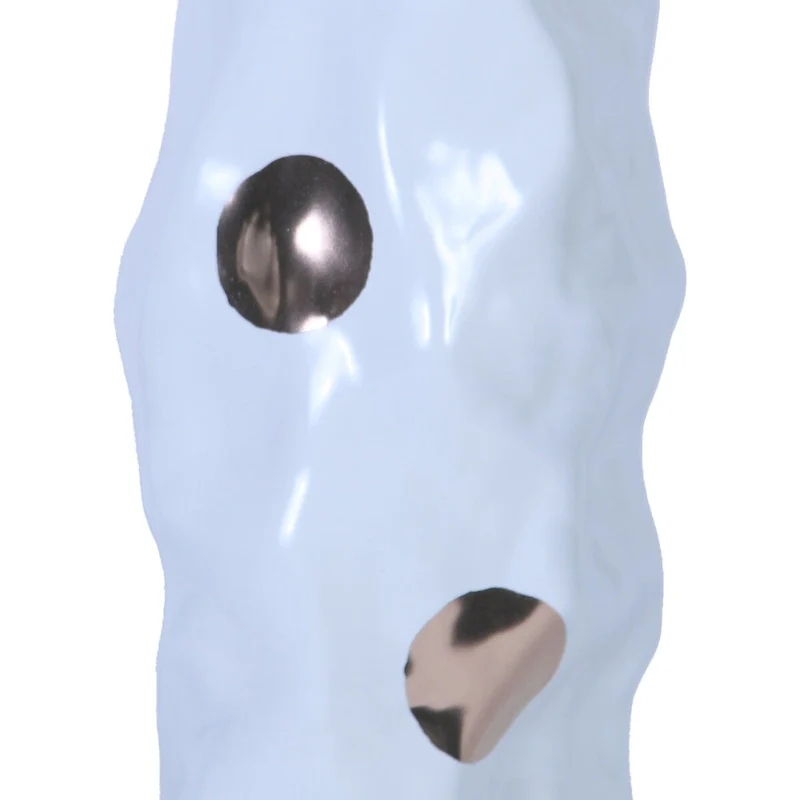 Beloved Modern and Elegant Ceramic Vase with Gold Texture