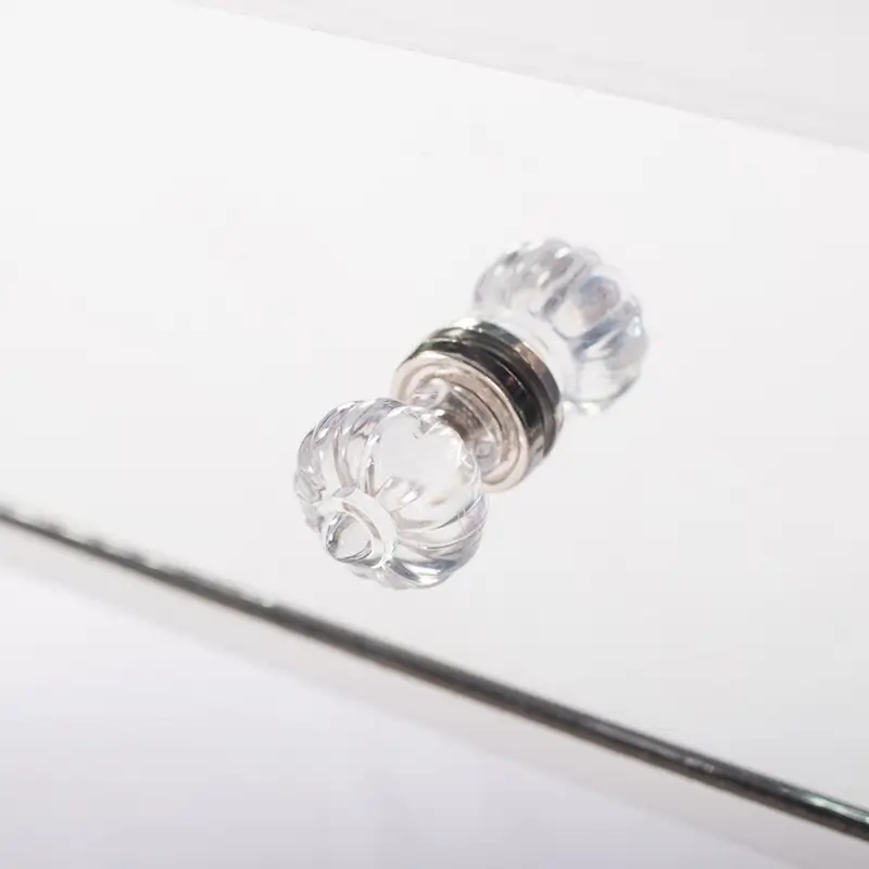 3-Drawers Mirror Table Dressing Table Console Table