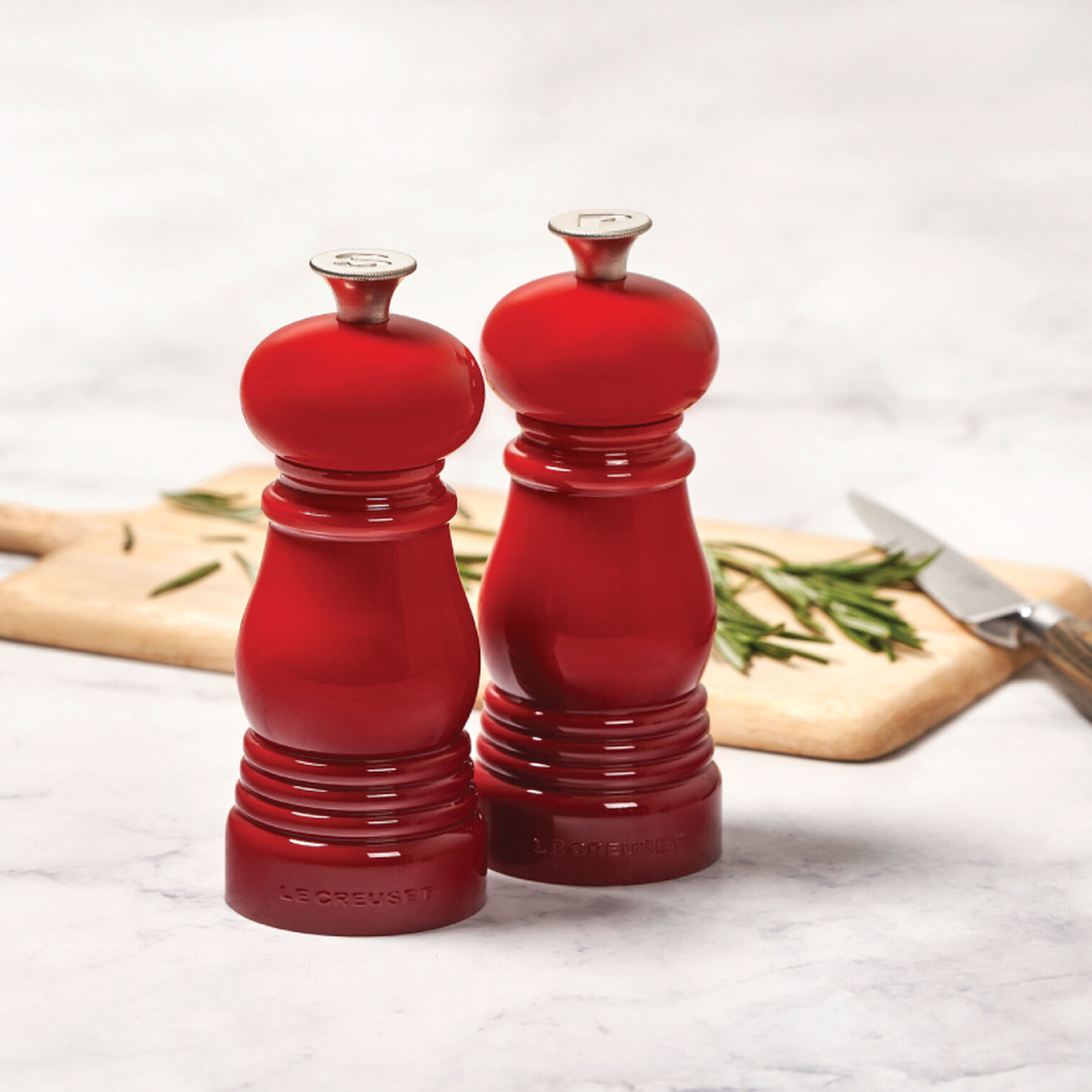 Acrylic Classic Petite Salt and Pepper Mill Set