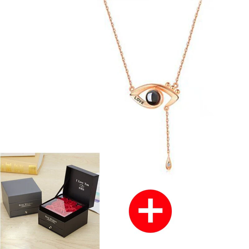 HULIANFU ROSE SPACE Soap Flower Jewelry Gift Box Rose Box Christmas Present Women  Birthday Party Gift for Mom Girlfriend Gifts - Deanwangkt