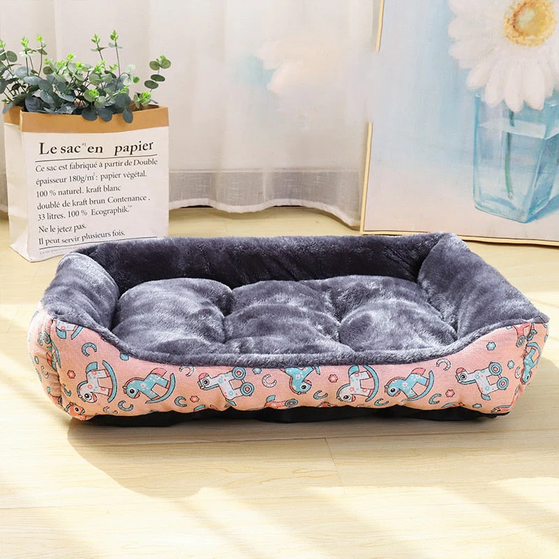 HULIANFU Pet Dog Bed Sofa Mats Pet Products Coussin Chien Animals Accessories Dogs Basket Supplies For Large Medium Small House Cat Bed - Deanwangkt