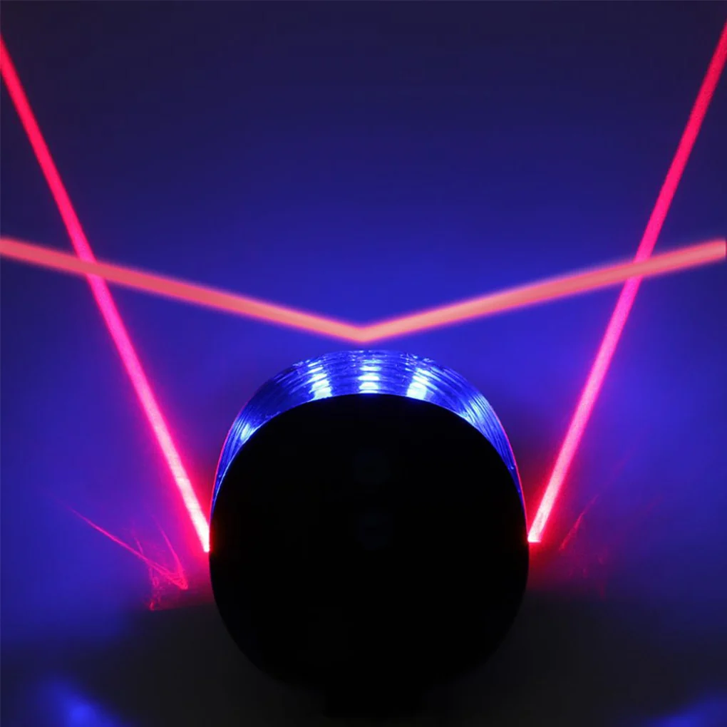 HULIANFU Waterproof Bicycle Cycling Lights Taillights LED Laser Safety Warning Bicycle Lights Bicycle Tail Bicycle Accessories Light - Deanwangkt