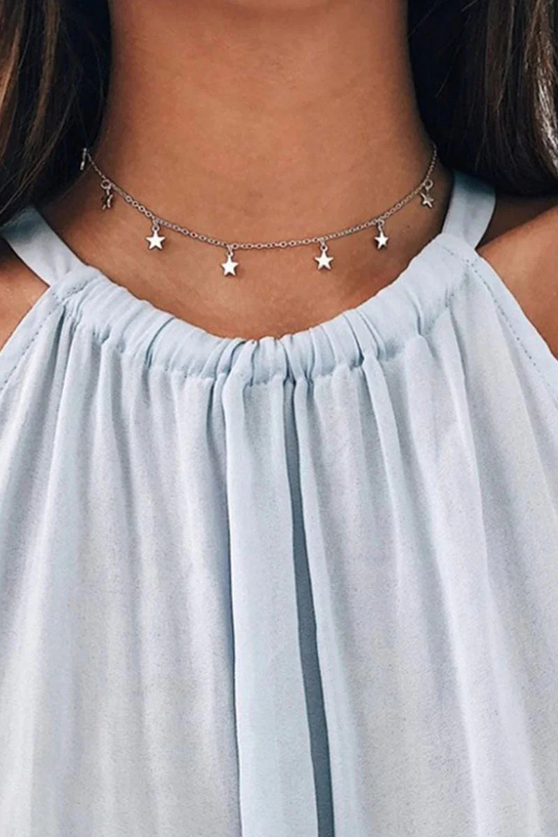 hulianfu Fashion Simplicity Solid Necklaces Accessories - Deanwangkt
