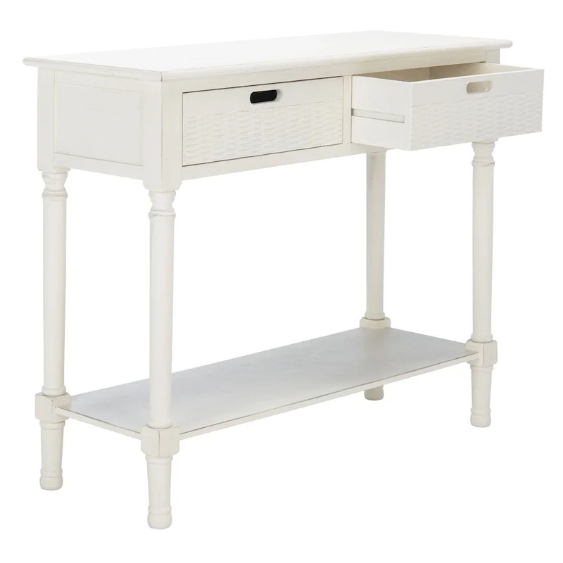 Lucetta 2-Drawer Console Table - 35.5 W x 13 L x 29.5 H - 36Wx13Dx30H