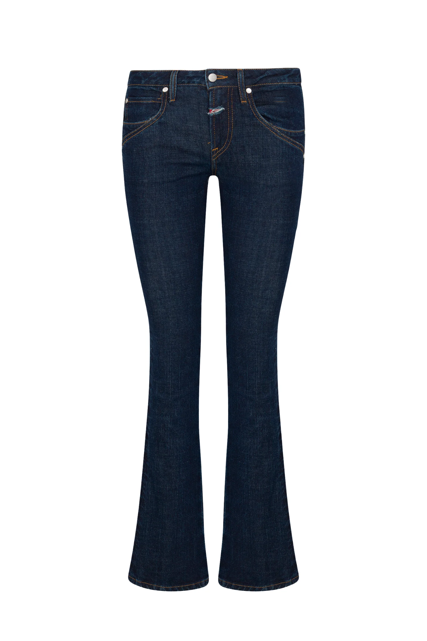 LOW RISE FLARE JEAN - DARK WASH