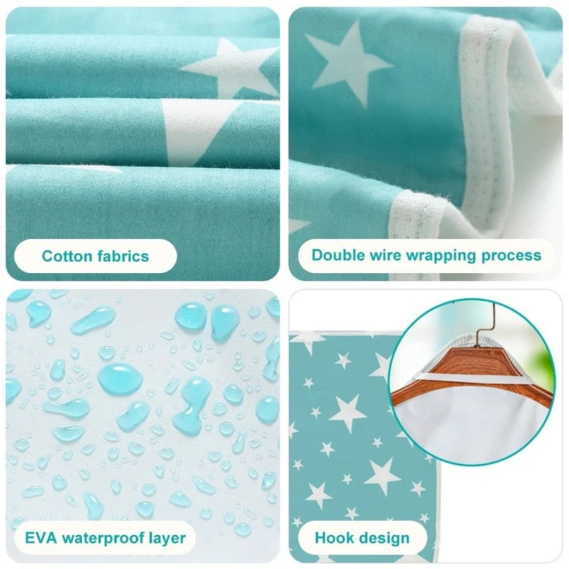 HULIANFU Pet Urine Pad Baby mattress Dog bed waterproof Sofa mat Washable Dog Diaper Reusable Moisture-Proof Blanket for Car Seat Cover - Deanwangkt