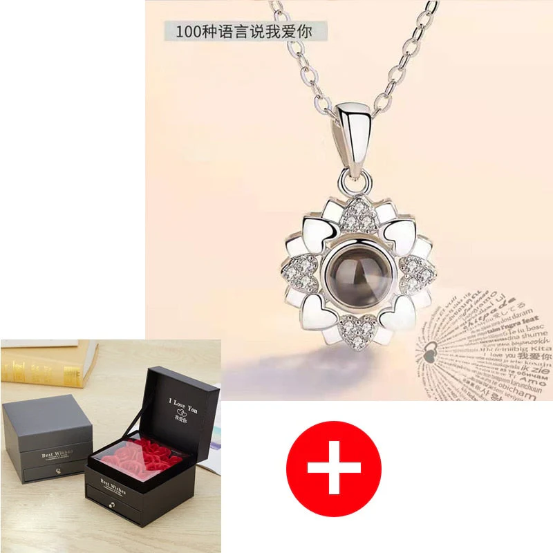 HULIANFU ROSE SPACE Soap Flower Jewelry Gift Box Rose Box Christmas Present Women  Birthday Party Gift for Mom Girlfriend Gifts - Deanwangkt