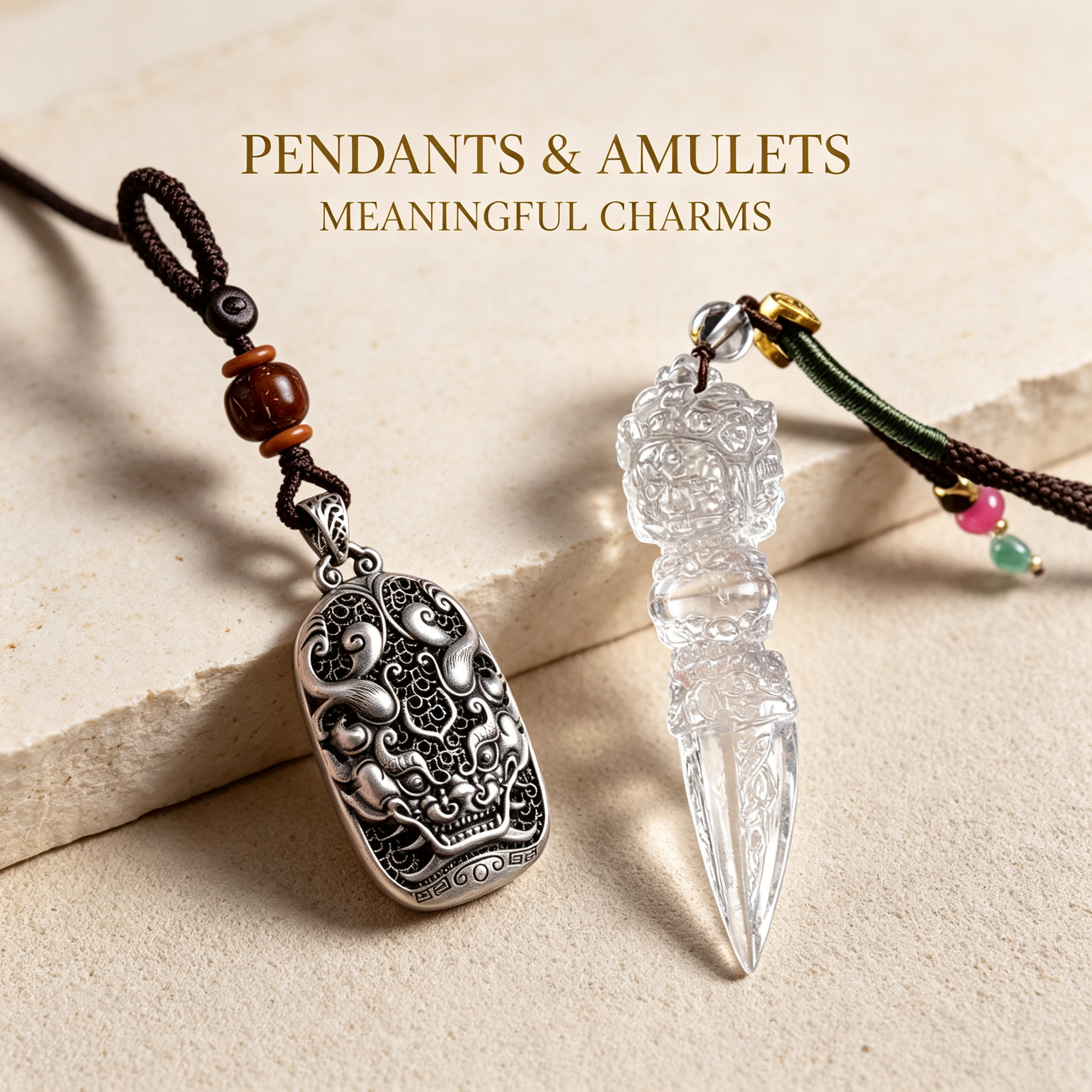 PENDANTS & AMULETS | Feng Shui Inspired Accessory Collection - Vibe Jew