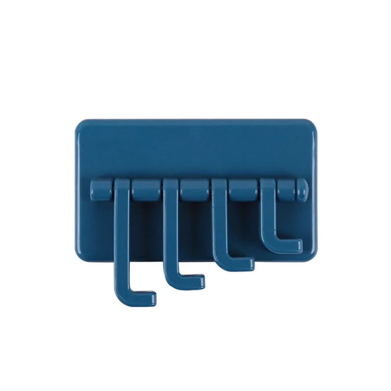 HULIANFU Three Branch Rotatable Seamless Adhesive Hook Strong Bearing Stick Hook Kitchen Wall Hanger Bathroom Kitchen supplies Hooks - Deanwangkt