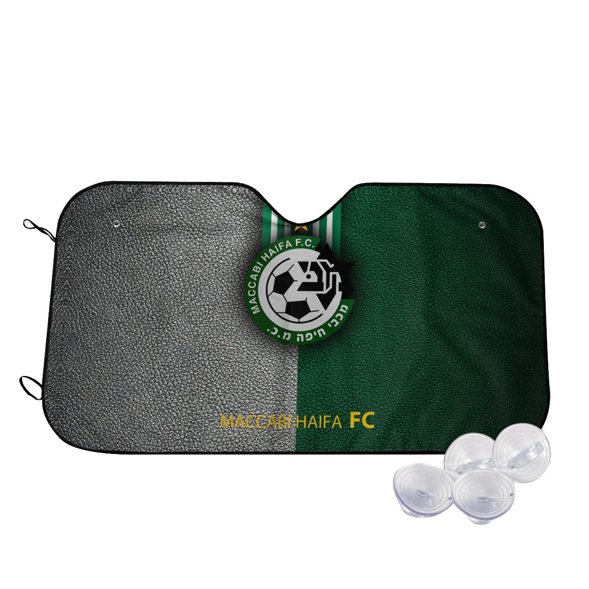 HULIANFU Israel Maccabi Haifa FC Car Windshield Sun Visor Can Effectively Block The Sun For Your Car - Deanwangkt