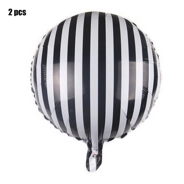 HULIANFU Silver Black Style Foil Letter Number Balloons Baby Shower Helium Ballon Happy Birthday Kids Adult Party Decoration Supplies - Deanwangkt