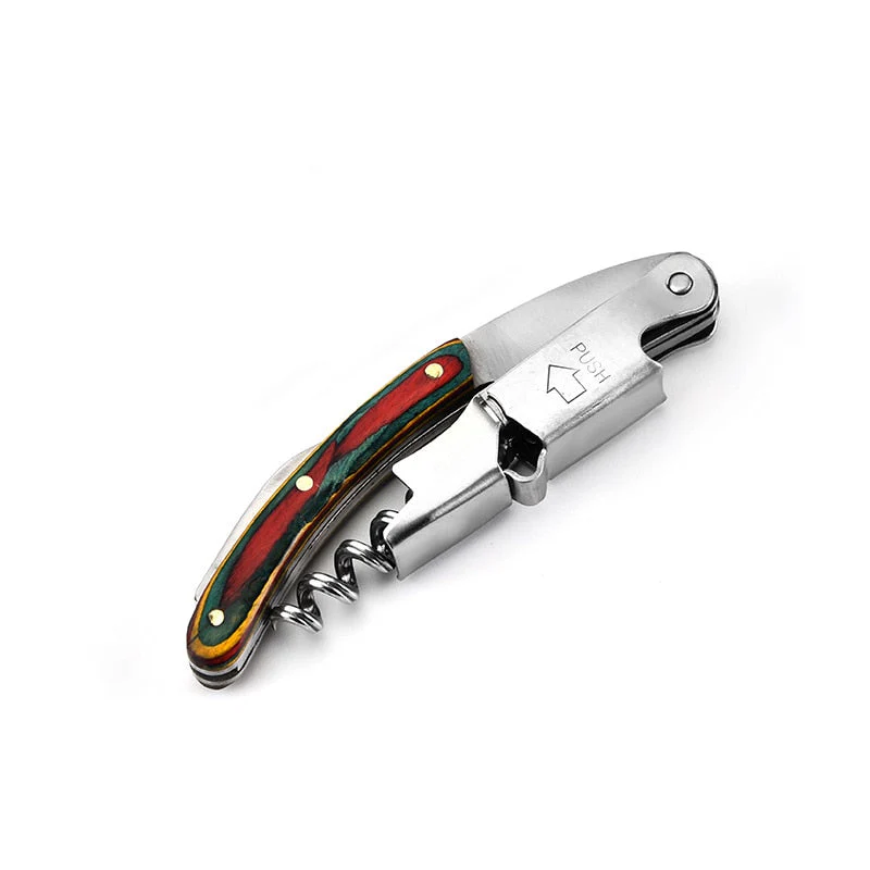 HULIANFU Wine Opener, Professional Waiters Corkscrew, PU Bag, Bottle Opener and Foil Cutter Gift for Wine Lovers - Deanwangkt