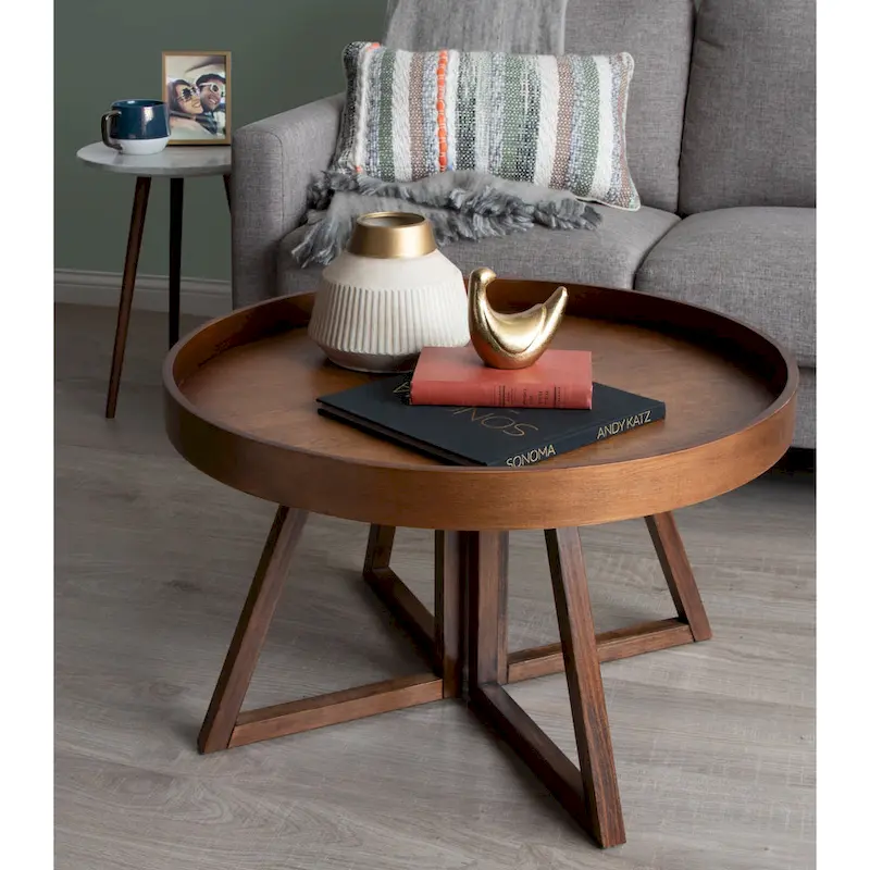 Avery 30-inch Round Coffee Table - 30 Diameter